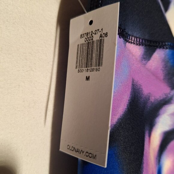 NWOT Old Navy PowerSoft Leggings - Multicolor Medium​​ - Picture 6 of 6